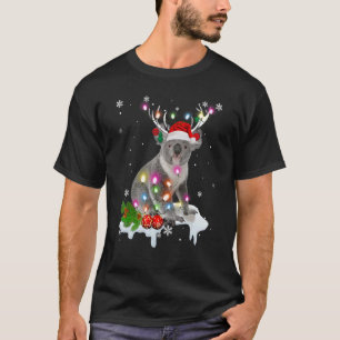 Koalas Xmas Santa Hat Koala Christmas T-Shirt
