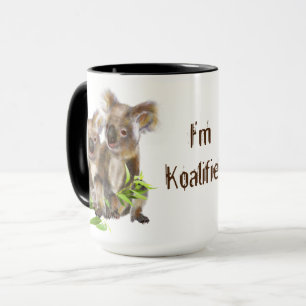Koalified Quote  Fun Koala Bear Australian Travel  Mug