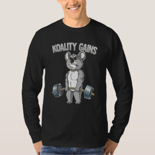 Koality Gains Koala Gym Bodybuilding T-Shirt
