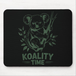 Koality Time Funny Koala Bear Sleep Men Women Girl Mouse Mat