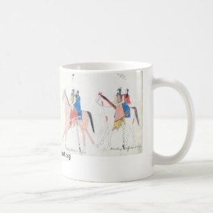Koba: Going to a neighbouring camp on a visit Coffee Mug