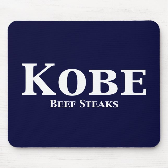 Kobe Beef Steaks Gifts Mouse Mat (Front)