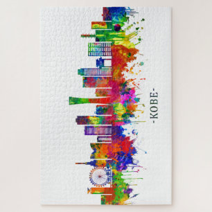 Kobe Japan Skyline Jigsaw Puzzle