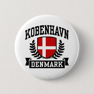 Kobenhavn 6 Cm Round Badge