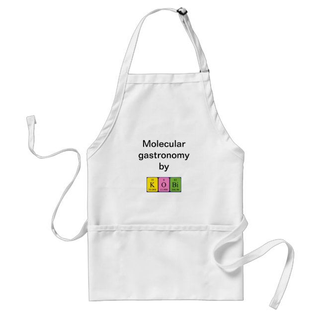 Kobi periodic table name apron (Front)