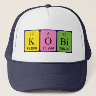 Kobi periodic table name hat