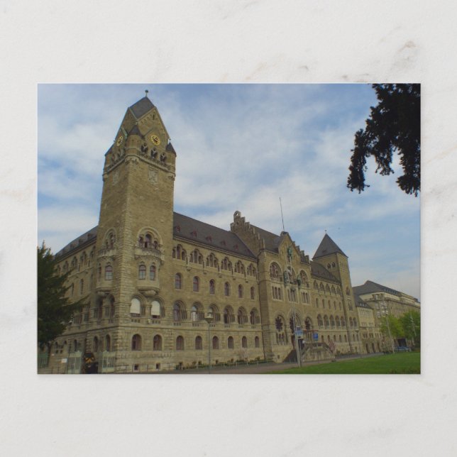 Koblenz Amtsgericht / Hall of Justice Postcard (Front)