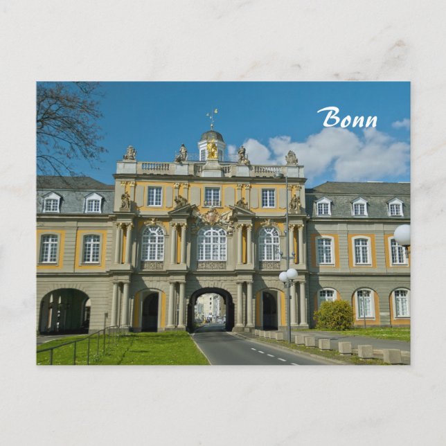 Koblenz Gate in Bonn Postcard (Front)