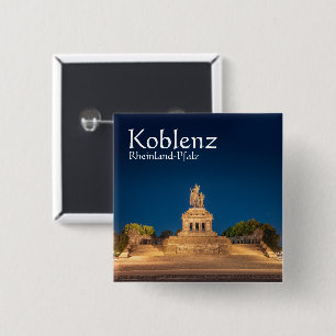 Koblenz Germany 15 Cm Square Badge