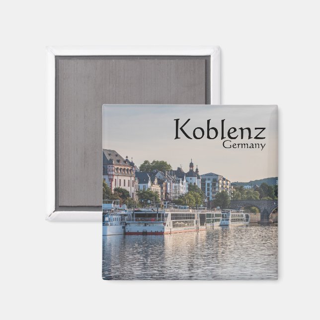Koblenz Germany Magnet (Front/Back)