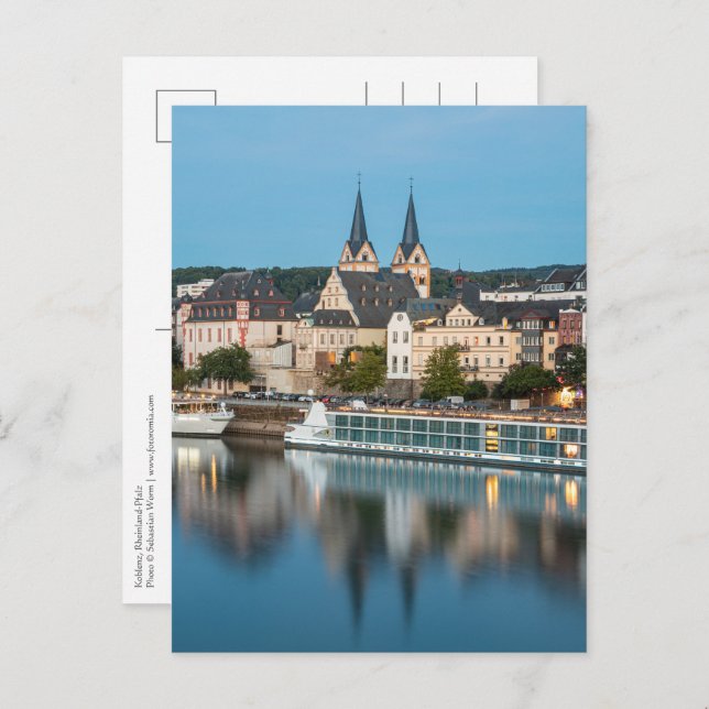 Koblenz Germany Postcard (Front/Back)