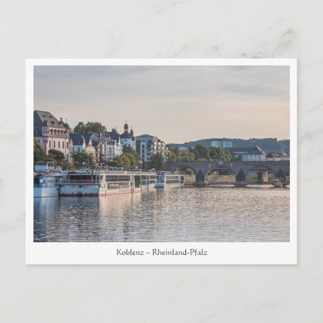 Koblenz Germany Postcard (Front)