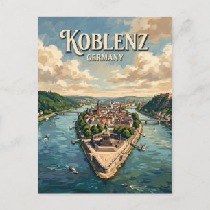 Koblenz Germany Postcard