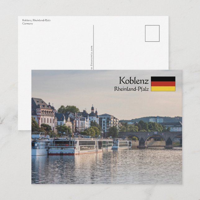 Koblenz Germany Postcard (Front/Back)