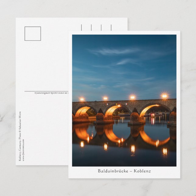 Koblenz Germany Postcard (Front/Back)
