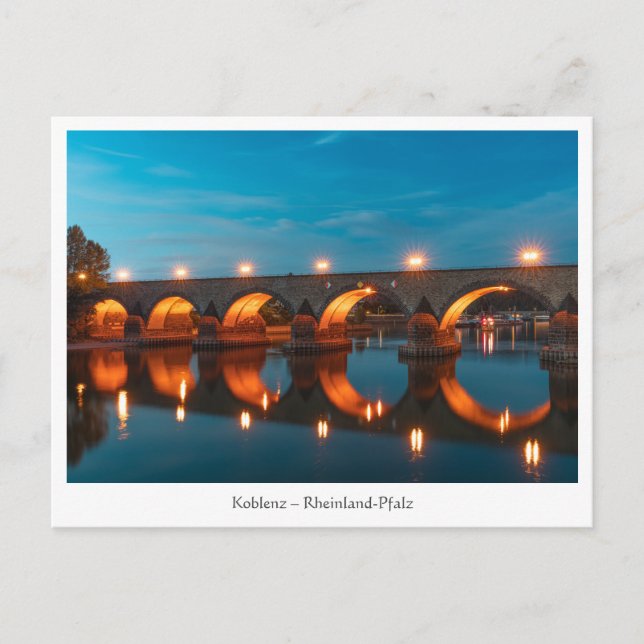 Koblenz Germany Postcard (Front)