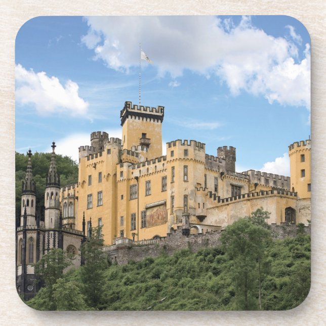 Koblenz, Germany, Stolzenfels Castle, Schloss Coaster (Front)