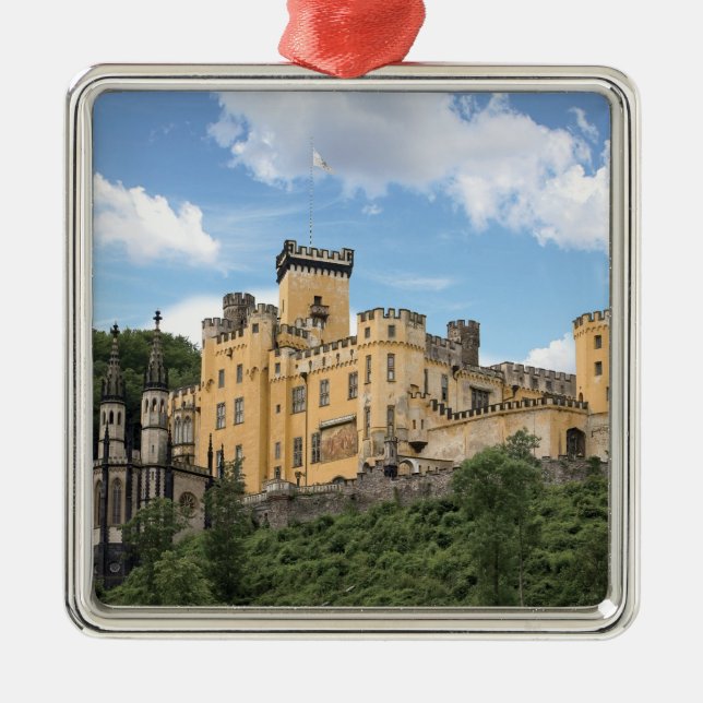 Koblenz, Germany, Stolzenfels Castle, Schloss Metal Tree Decoration (Front)