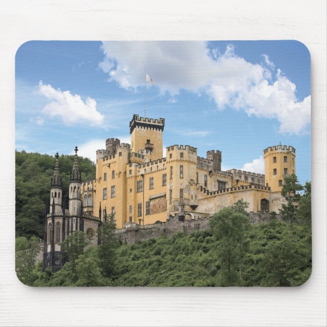 Koblenz, Germany, Stolzenfels Castle, Schloss Mouse Mat (Front)