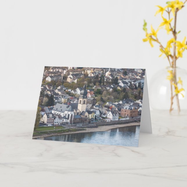 Koblenz Neuendorf Card (Yellow Flower)