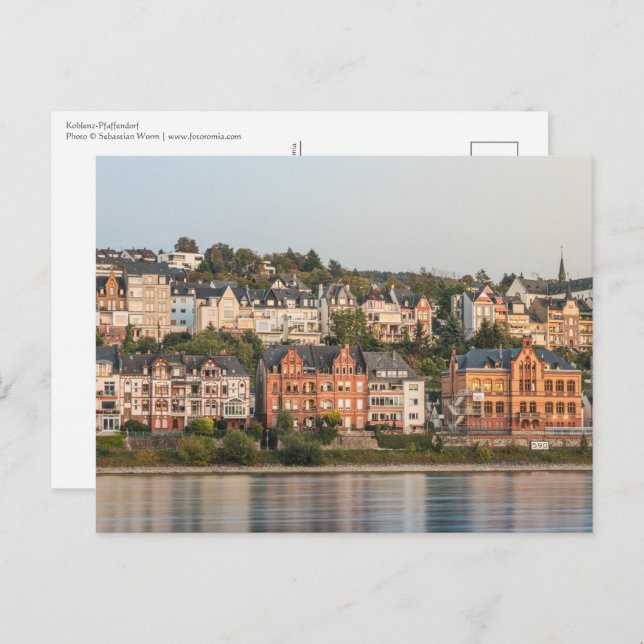 Koblenz Pfaffendorf Postcard (Front/Back)
