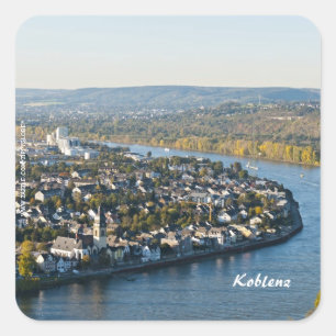 Koblenz Square Sticker