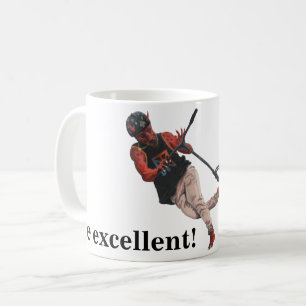 Kobold Kick Scooter Trick Fantasy Art Coffee Mug