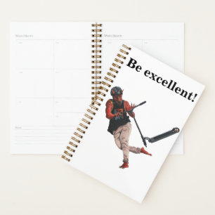 Kobold Kick Scooter Trick Fantasy Art Planner