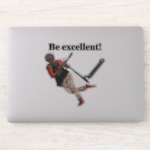 Kobold Kick  Scooter Trick Fantasy Art Sticker