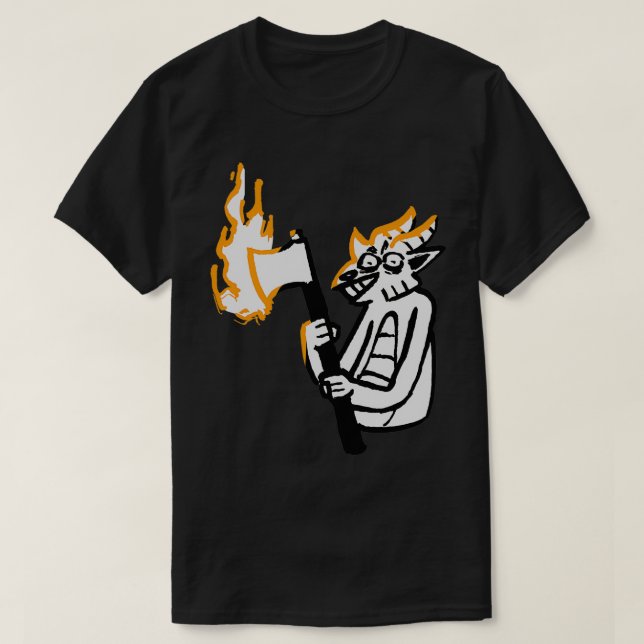 Kobold with an axe T-Shirt (Design Front)
