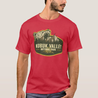 Kobuk Valley National Park Alaska Retro Badge Camp T-Shirt