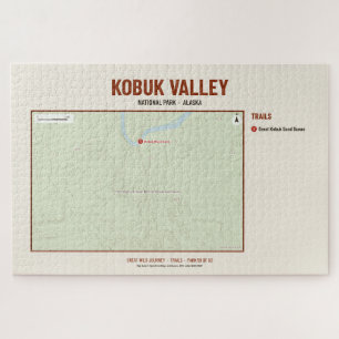 Kobuk Valley National Park Trail Map Puzzle