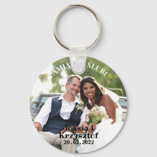 Kocham cię in Polish wedding memorial Poland gift  Key Ring