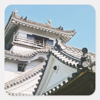 Kochi Castle: Japan Square Sticker
