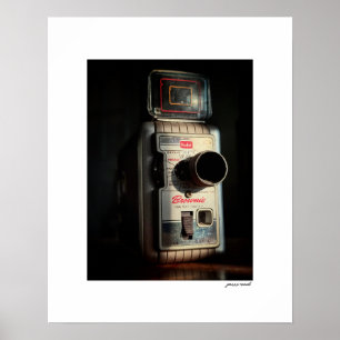 Kodak Brownie 8mm Movie Poster Print
