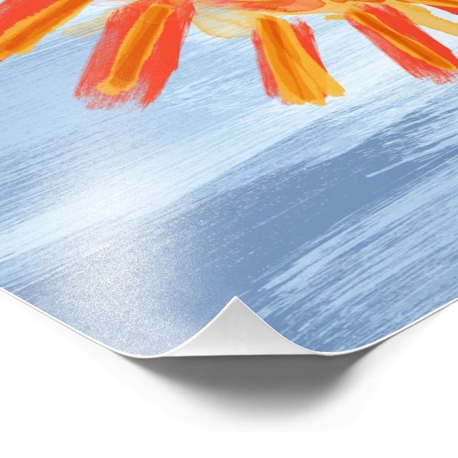 Kodak Paper Print, Sunshine Painting Photo Print (Corner)