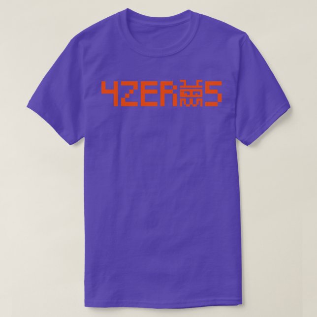 KODEFACE 4ZERO5 DOWNTOWN ORANGE INK DESIGN T-Shirt (Design Front)