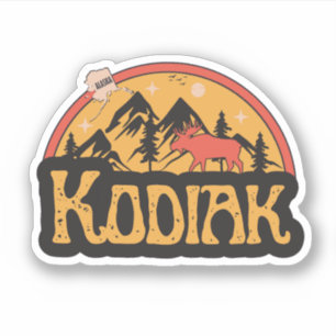 Kodiak, Alaska Sticker