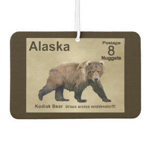Kodiak Bear Car Air Freshener