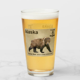 Kodiak Bear Glass