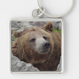 Kodiak Bear Key Ring
