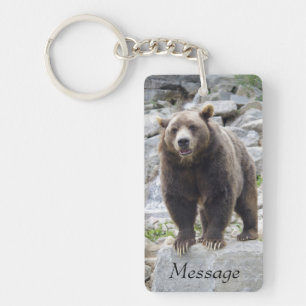 Kodiak Bear Key Ring