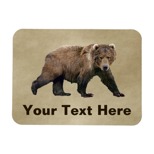 Kodiak Bear Magnet (Horizontal)