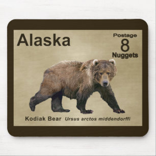 Kodiak Bear Mouse Mat
