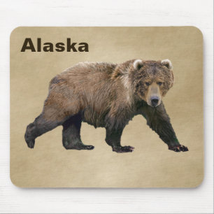 Kodiak Bear Mouse Mat