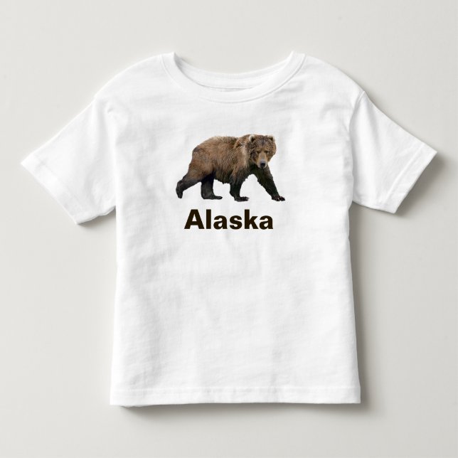 Kodiak Bear Toddler T-Shirt (Front)