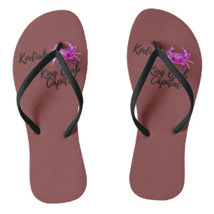 Kodiak Crab Capital Flip Flops