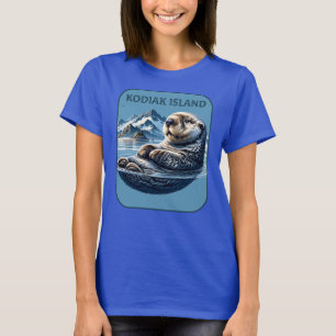 Kodiak Island Sea Otter Alaska T-Shirt
