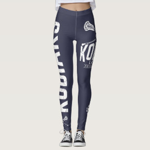 Kodiak Lacrosse - Blue Leggings
