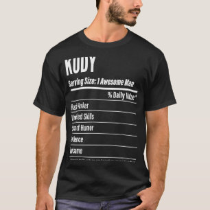 Kody  Nutritional Facts Serving Size Calories T-Shirt